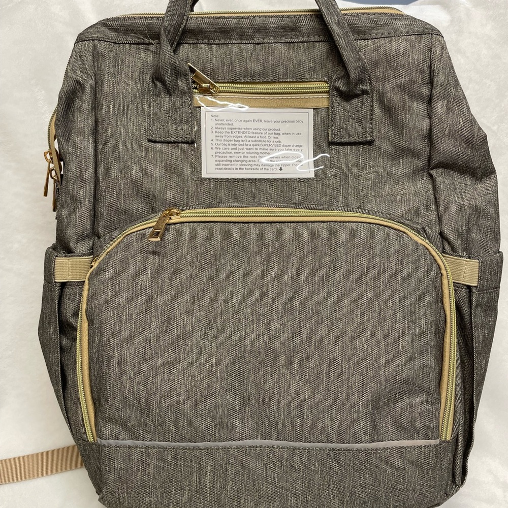 Realer 3 in 1 Diaper Bag Backpack with Changing Station